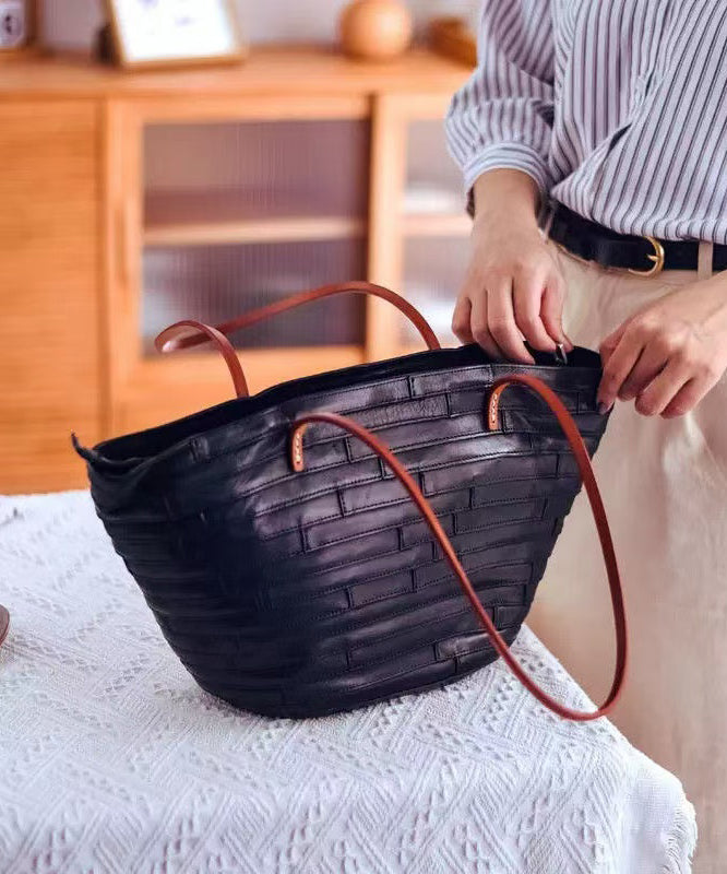 New Retro Capacity Bags Large Leather Shoulder