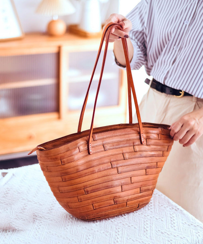 New Retro Capacity Bags Large Leather Shoulder