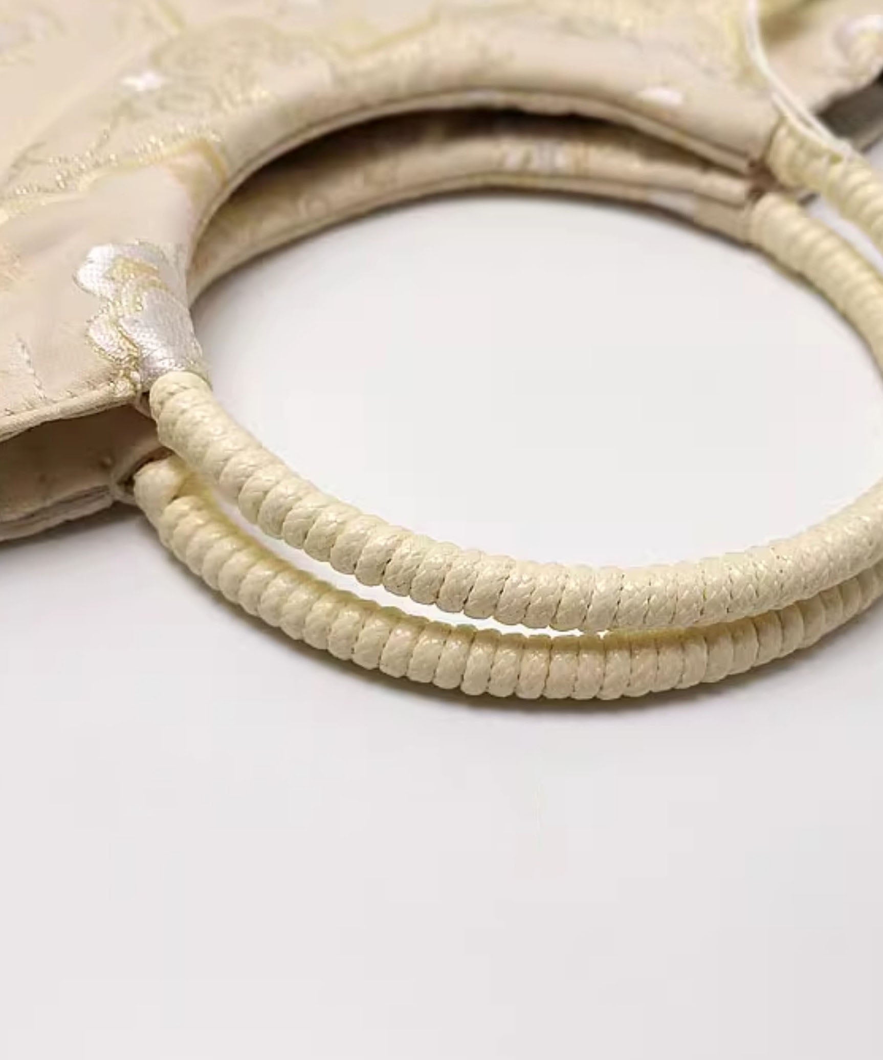 Tote Beige Print Original New Tassel Chinese Handbag