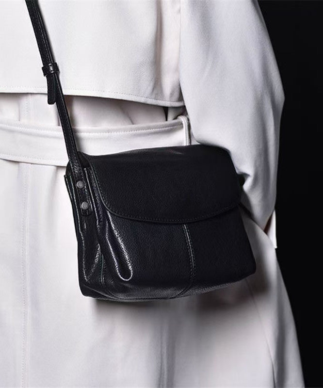 Messenger Chocolate Leather Retro Fabric CrossBody Bag