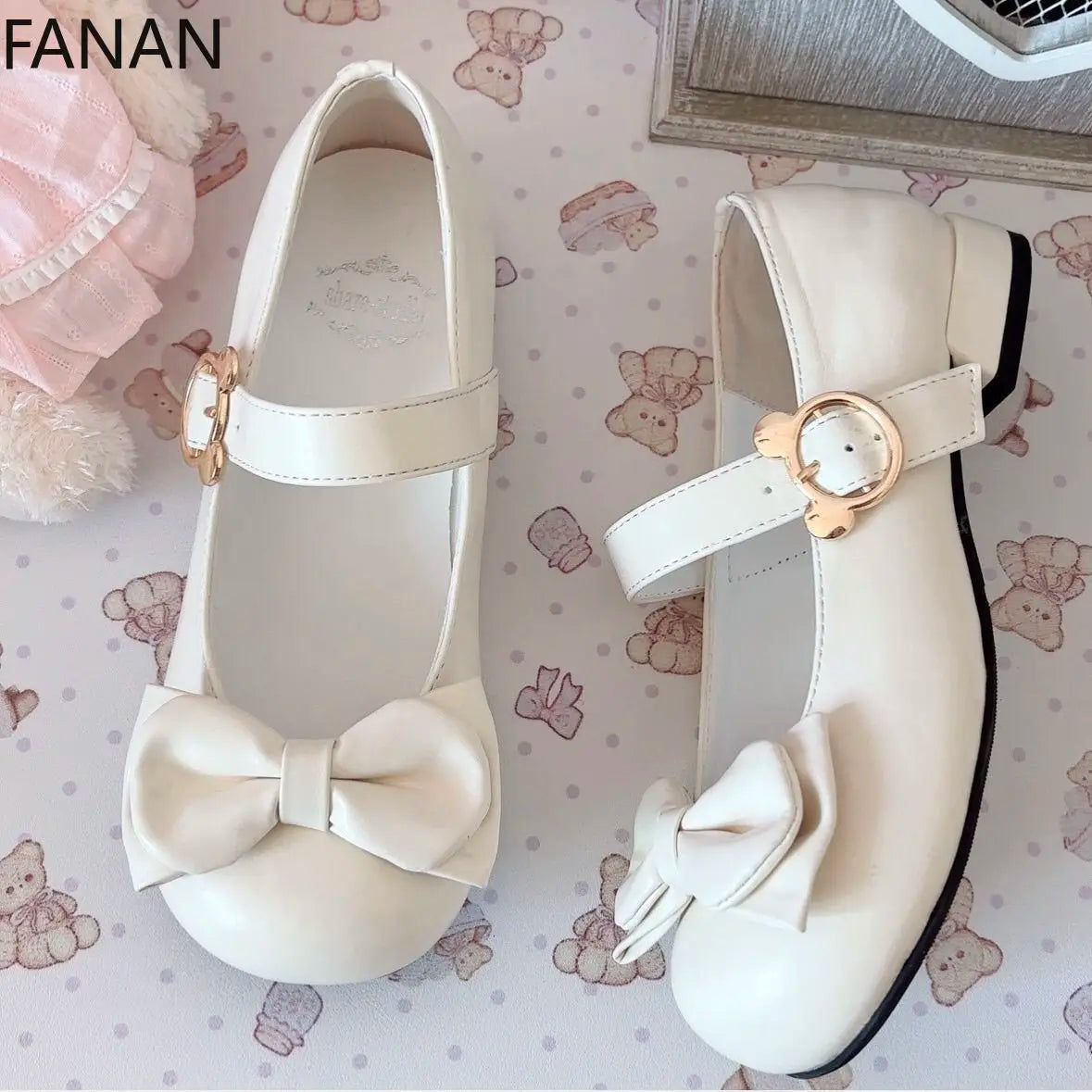 Elegant Princess - Heel Shoes Leather Pink 35-43