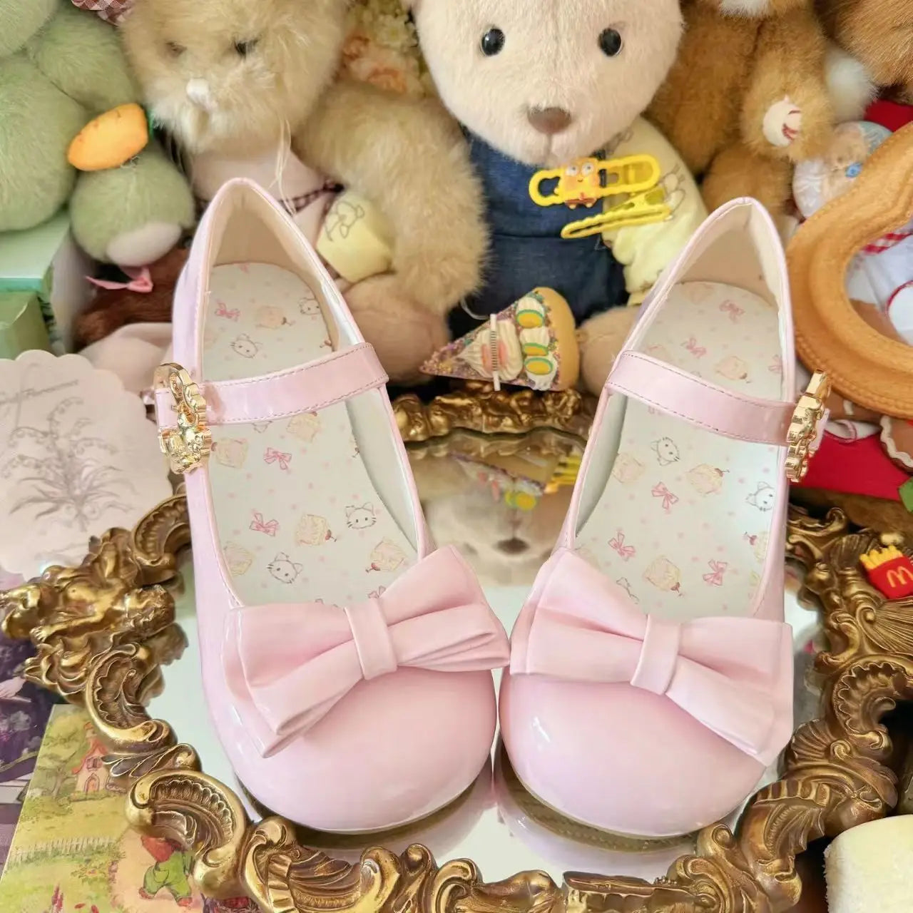 Elegant Princess - Heel Shoes Leather Pink 35-43