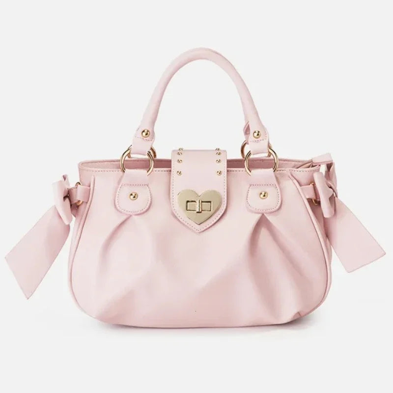 Sweet Bow Lolita Pink Handbag
