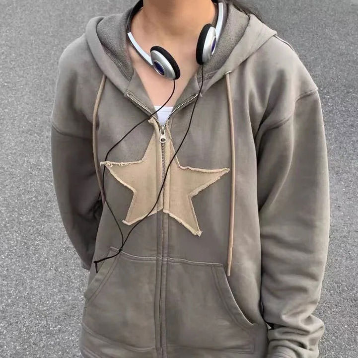 Hoodie Skater Star Girl