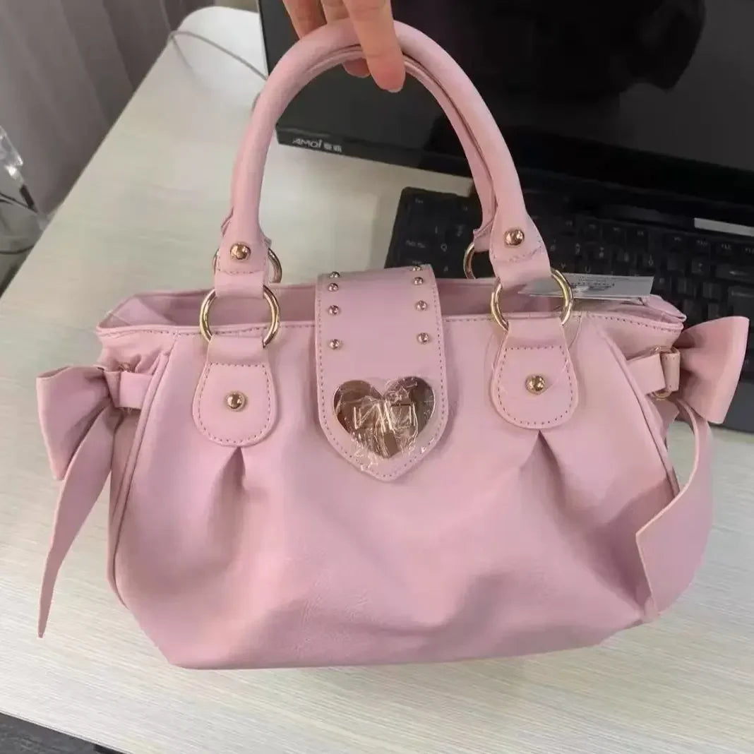 Sweet Bow Lolita Pink Handbag