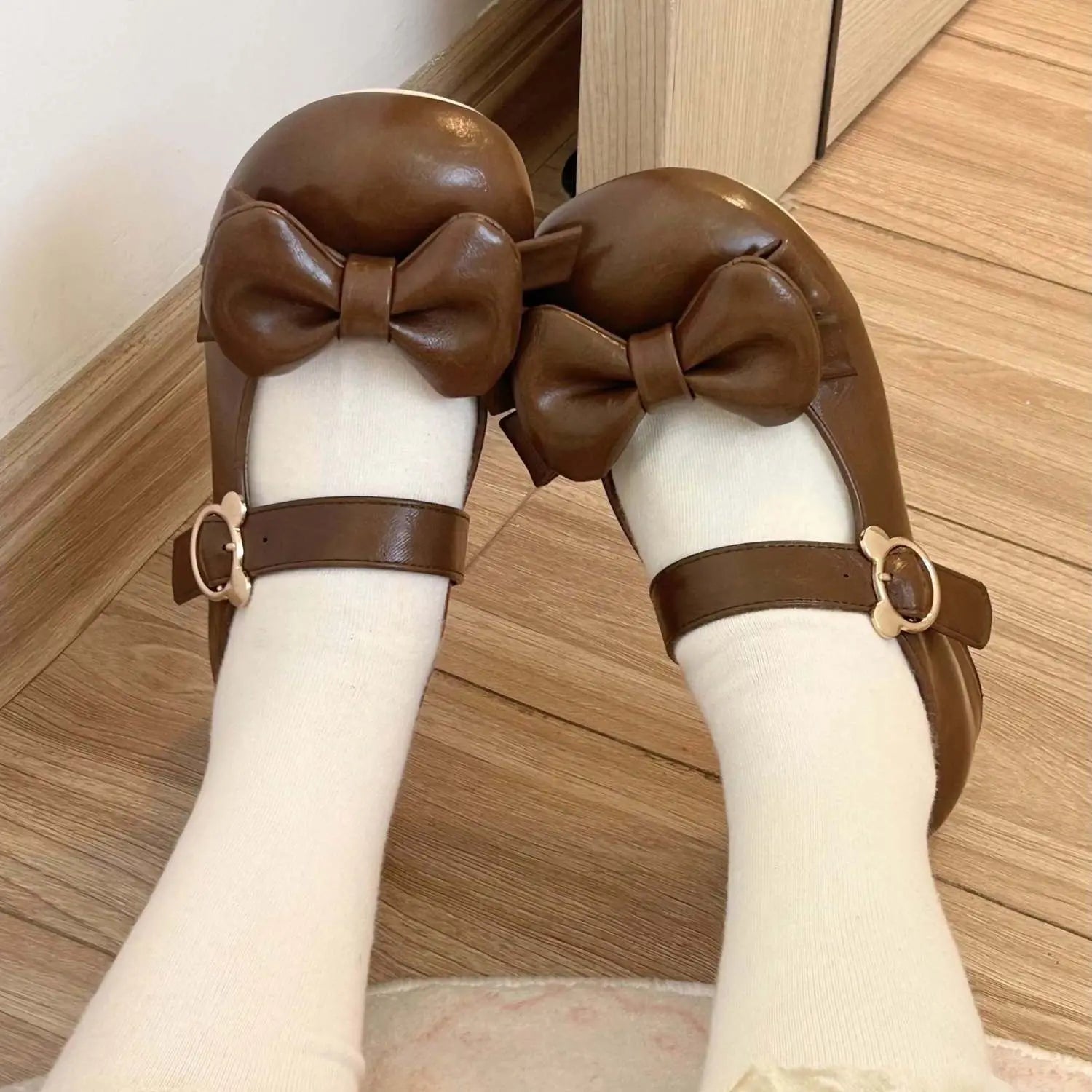 Elegant Princess - Heel Shoes Leather Pink 35-43