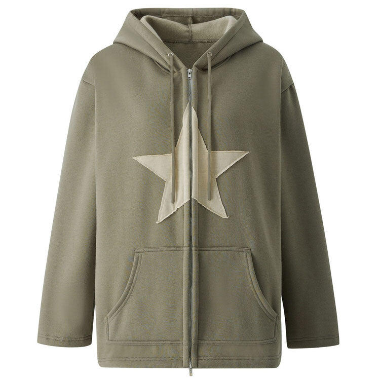 Skater Girl Star Hoodie boogzel apparel