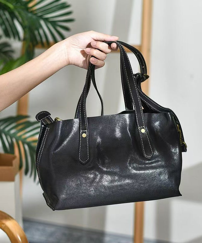 Large Leather Shoulder Capacity Style Women Bags