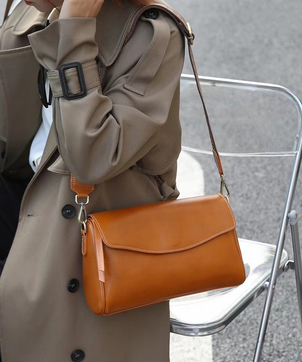 Black Zipper Shoulder Solid Durable Leather Stylish Bag