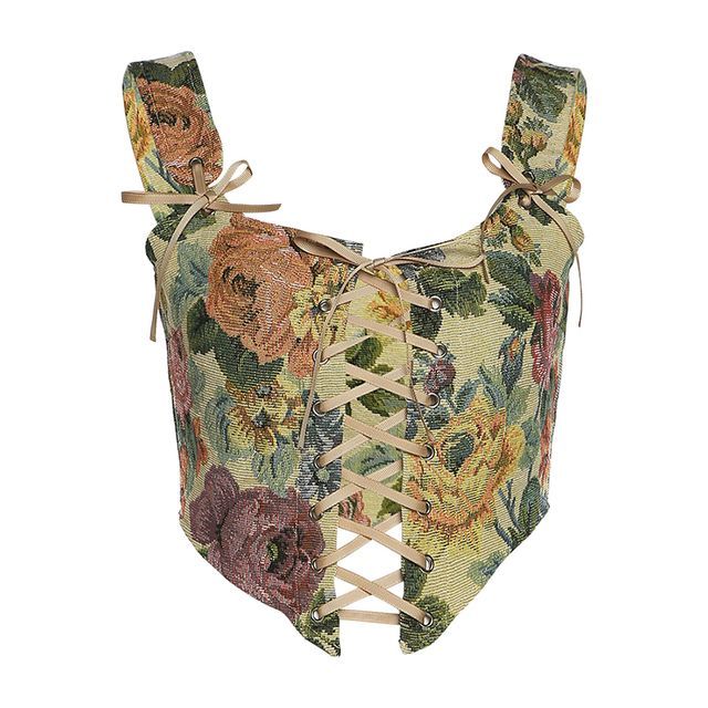 Top Floral Corset