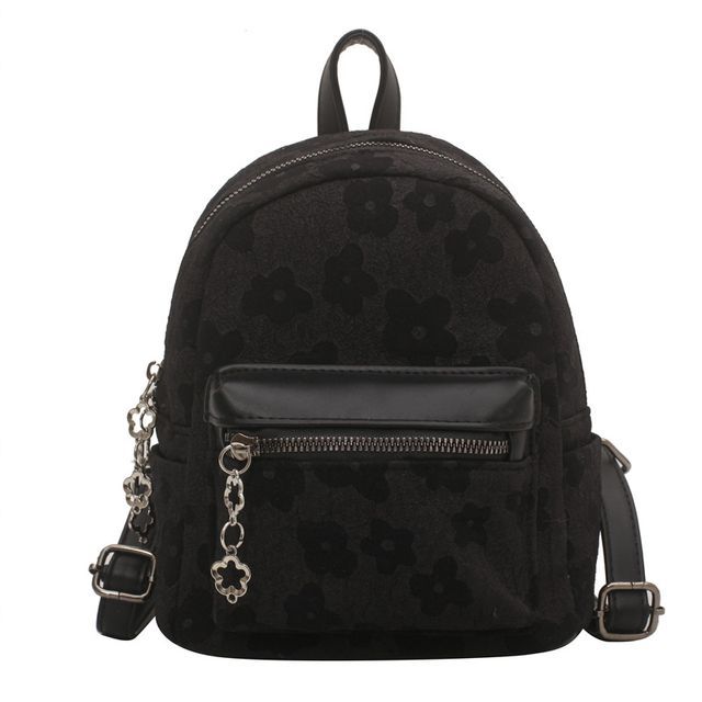 Backpack Floral Zip