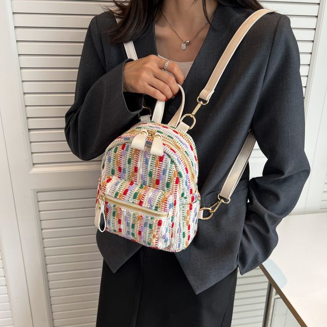 Woven Backpack Mini