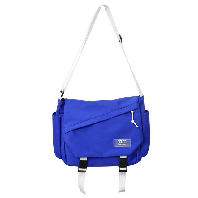 Crossbody Nylon Bag Buckled