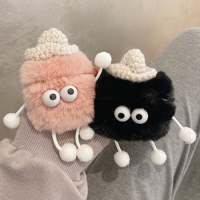 / AirPods Monster Earphone Pro Skin Case Chenille
