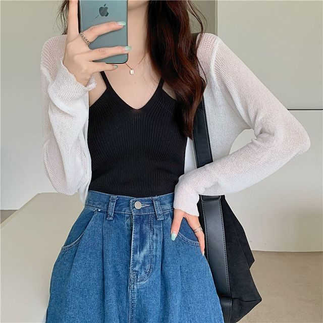 Cardigan Bolero Plain