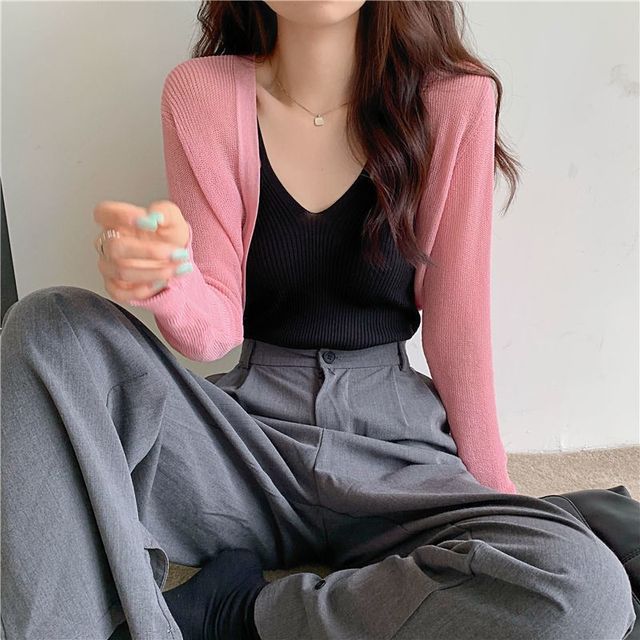Cardigan Bolero Plain