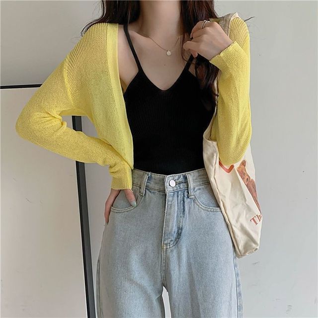 Cardigan Bolero Plain