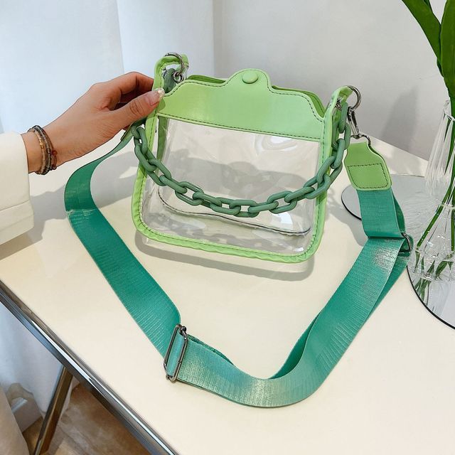 Bag Transparent Chain Crossbody