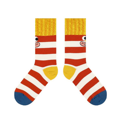 Food Print Socks / Set