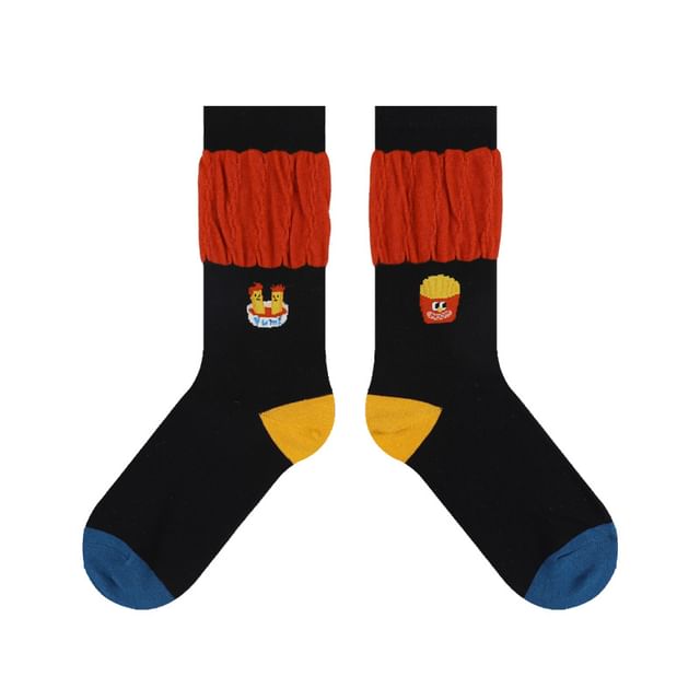 Food Print Socks / Set