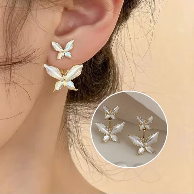 Ear Butterfly Jacket Alloy