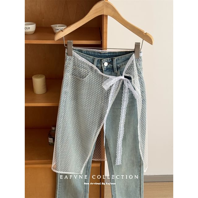 Designs) Lace Apron Half (Various Skirt