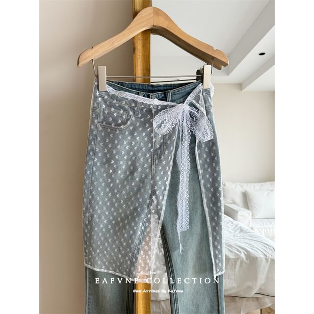 Designs) Lace Apron Half (Various Skirt