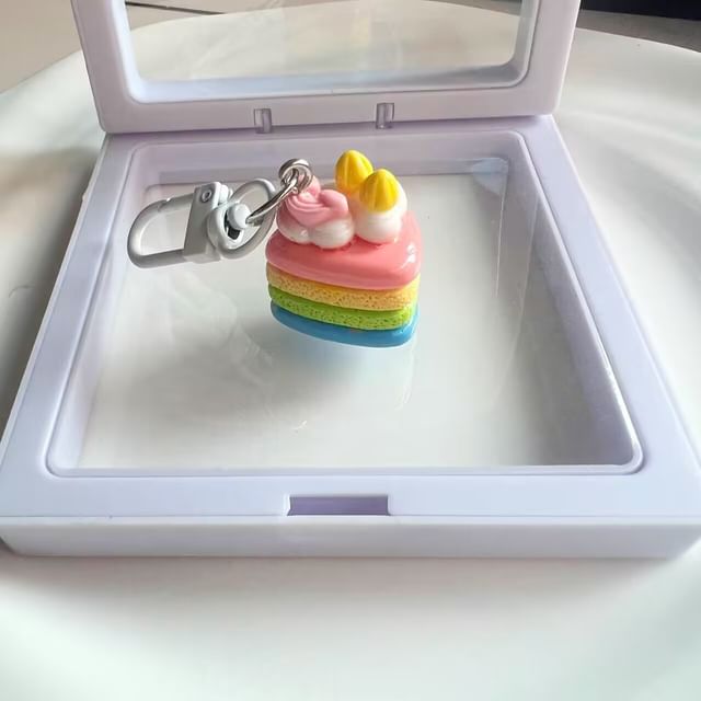 Cake Bag Charm Keyring (Various Designs)