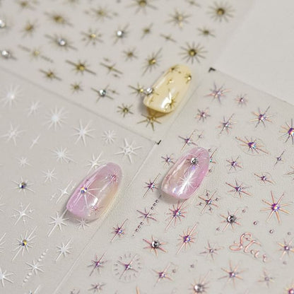 Star Nail Art Stickers