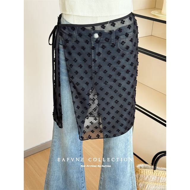 Apron Lace Skirt Half