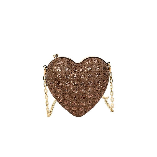 Bag Crossbody Chain Strap Heart