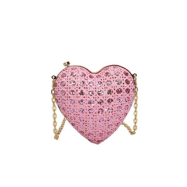 Bag Crossbody Chain Strap Heart