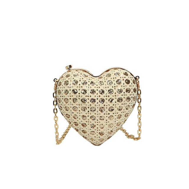 Bag Crossbody Chain Strap Heart