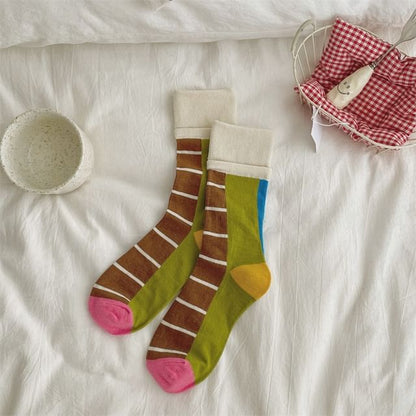 Color Block Socks