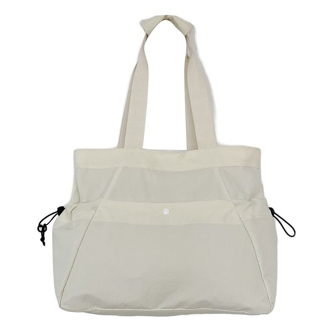 Zip Plain Bag Tote