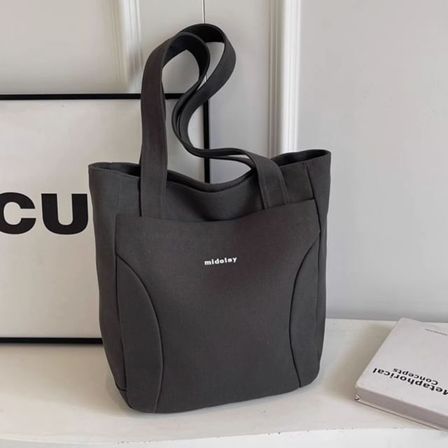 Bag Tote Lettering Canvas