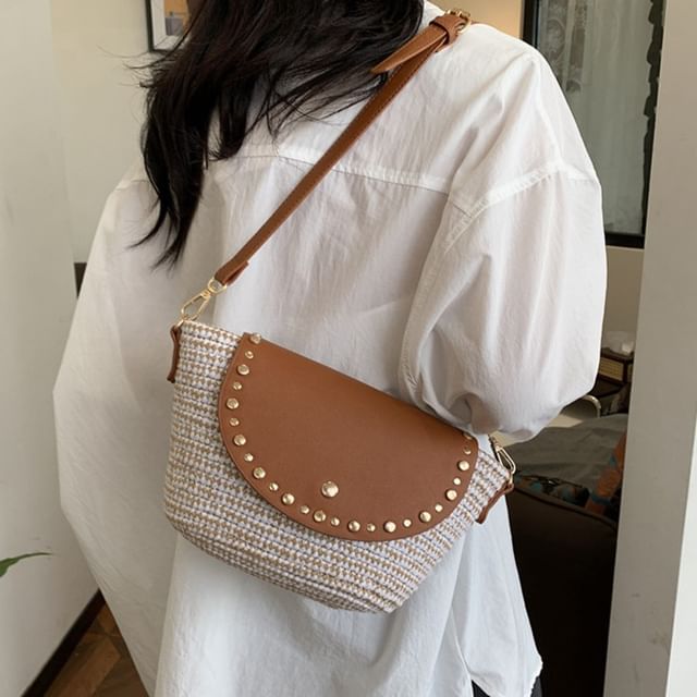 Crossbody Studded Bag