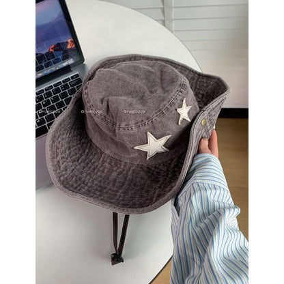 Star Applique Boonie Hat