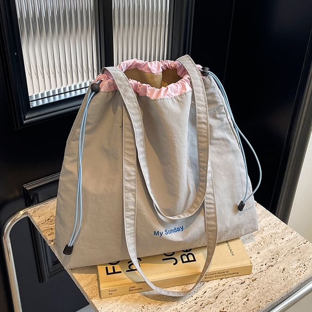 Canvas Bag Tote Lettering