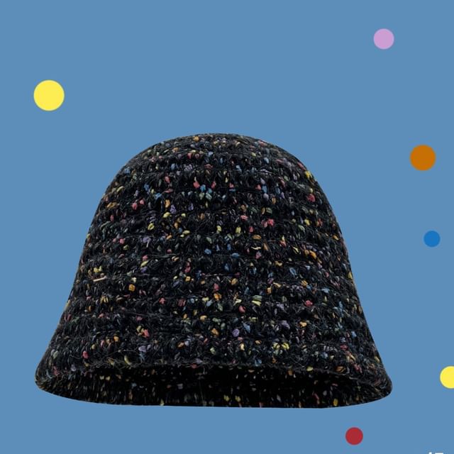 Speckle Cloche Hat