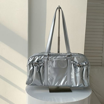 Bag Drawstring Tote Multi-Pocket