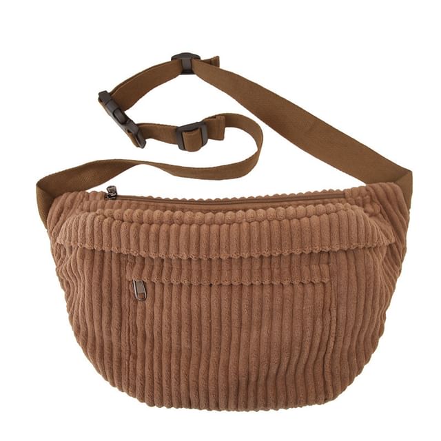 Belt Bag Plain Corduroy