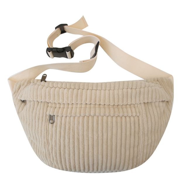Belt Bag Plain Corduroy