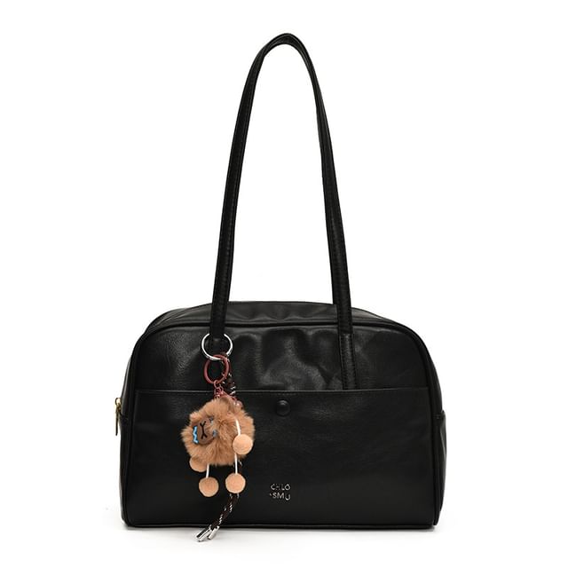 Leather Bag Faux Set / Tote Lettering Charm