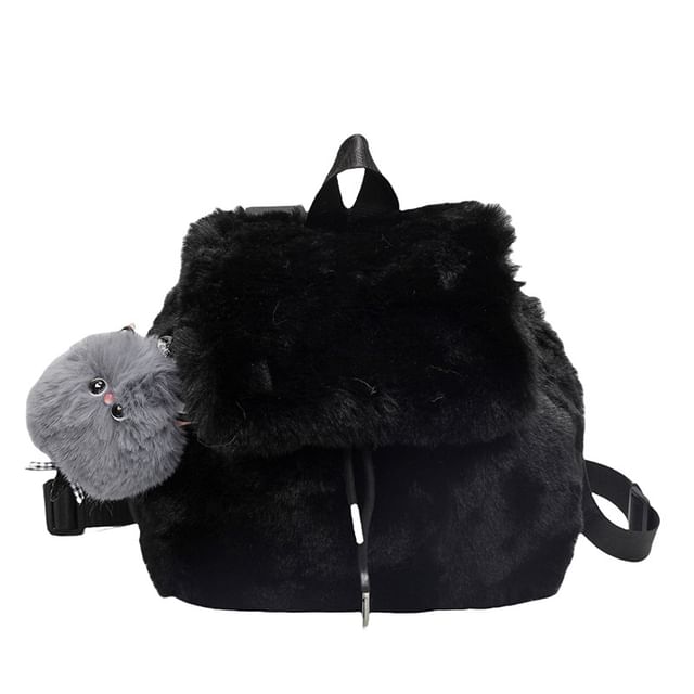 Charm Backpack Flap Set Fluffy / Bag
