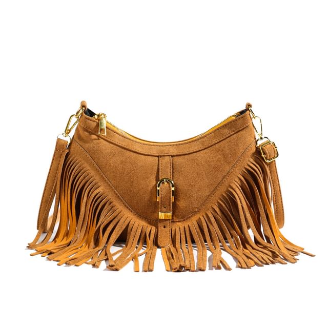 Tassel Bag Studded Crossbody