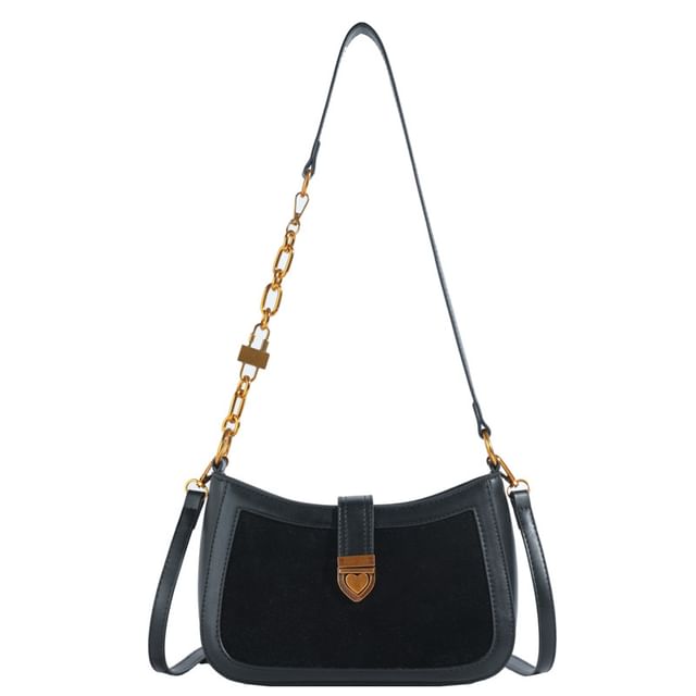 Strap Heart Crossbody Buckle Bag Chain