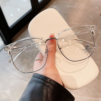 Square Frame Half Eyeglasses