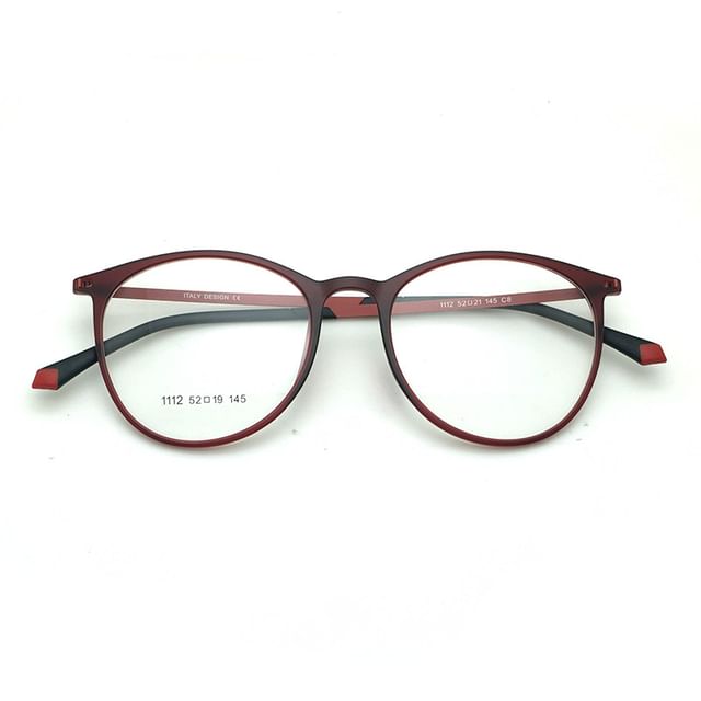 Plain Eyeglasses Round