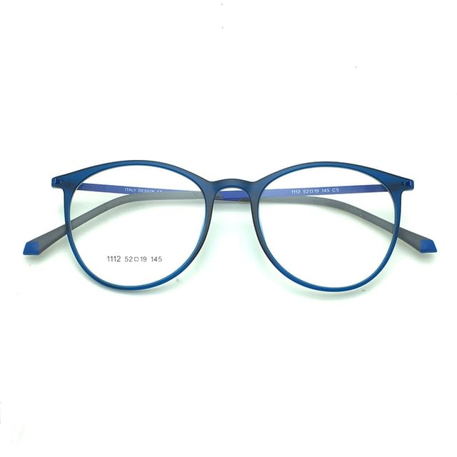 Plain Eyeglasses Round